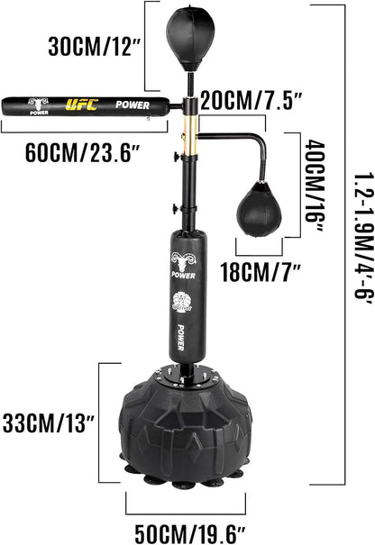 Boxing Speed Trainer, Punching Bag Spinning Bar,