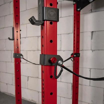 1,000 Pound Capacity 3” x 3” Power Cage Rack Squat Stand