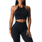 Womens Seamless Sports Bra Sleeveless Yoga Workout