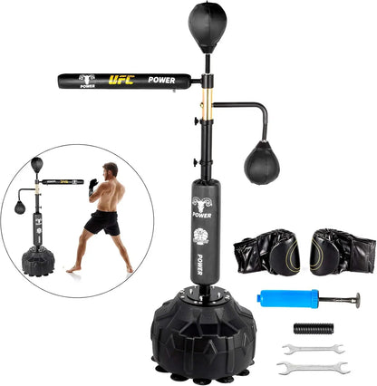 Boxing Speed Trainer, Punching Bag Spinning Bar,