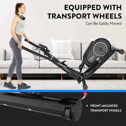 Elliptical Machine, Adjustable Magnetic Pulse Rate Grips