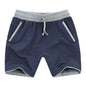 Men's Fitness Cotton Home Half Length Stretch Sports Shorts